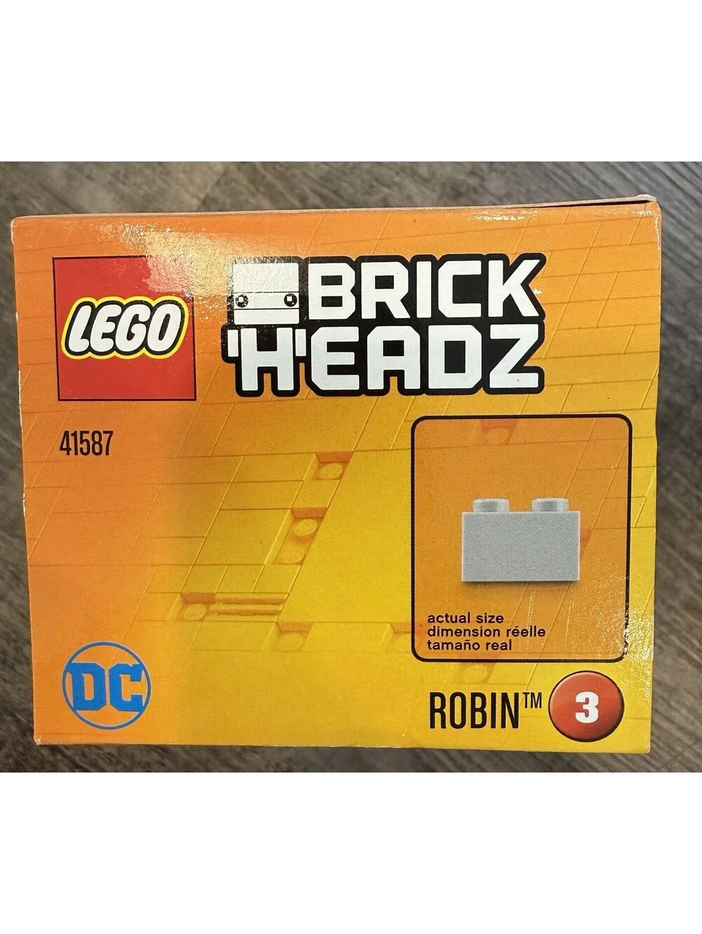 Lego Brick Heads Robin DC Comics Superhero 101 Pcs #41587 NIB